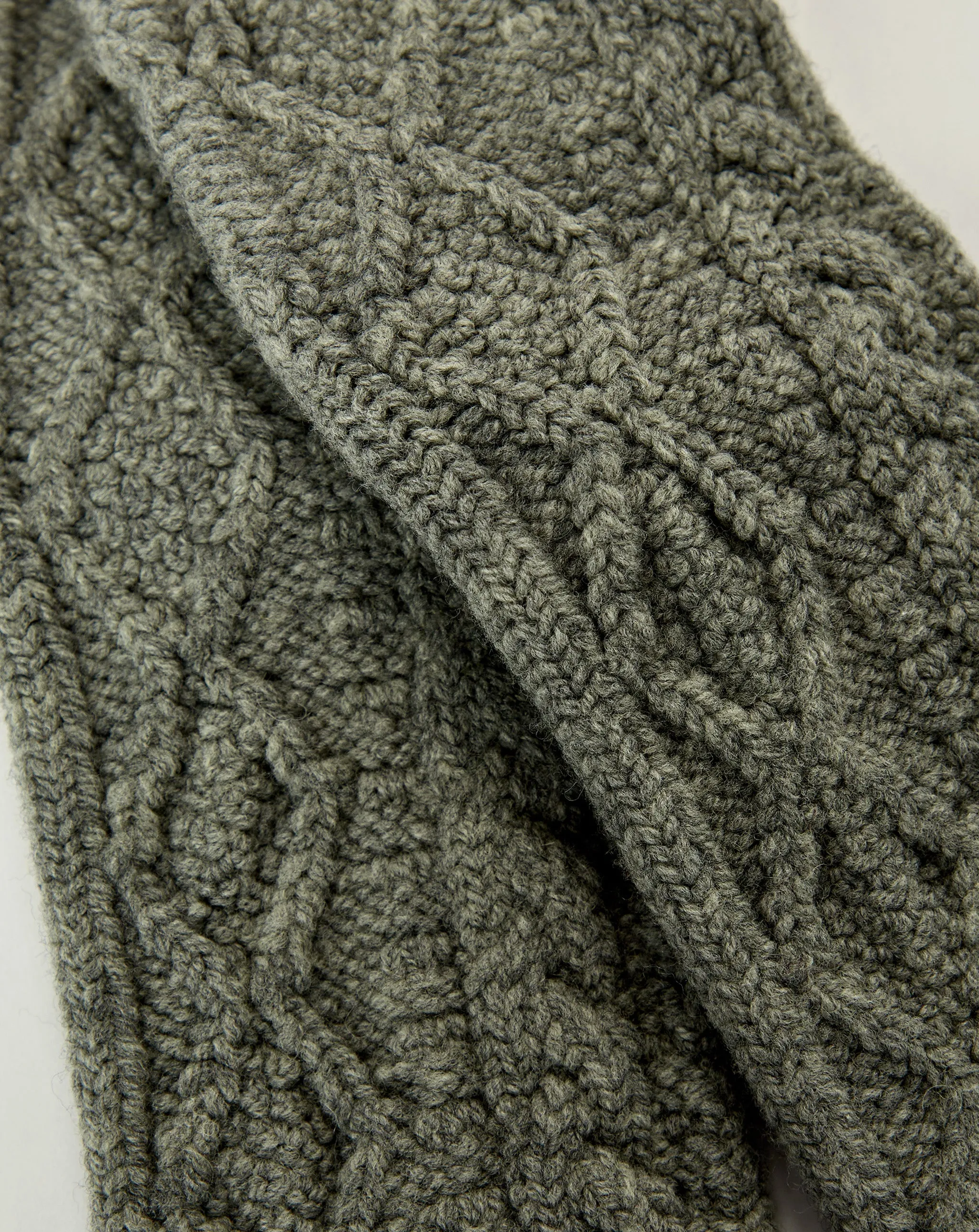Alan Cable Knit Socks