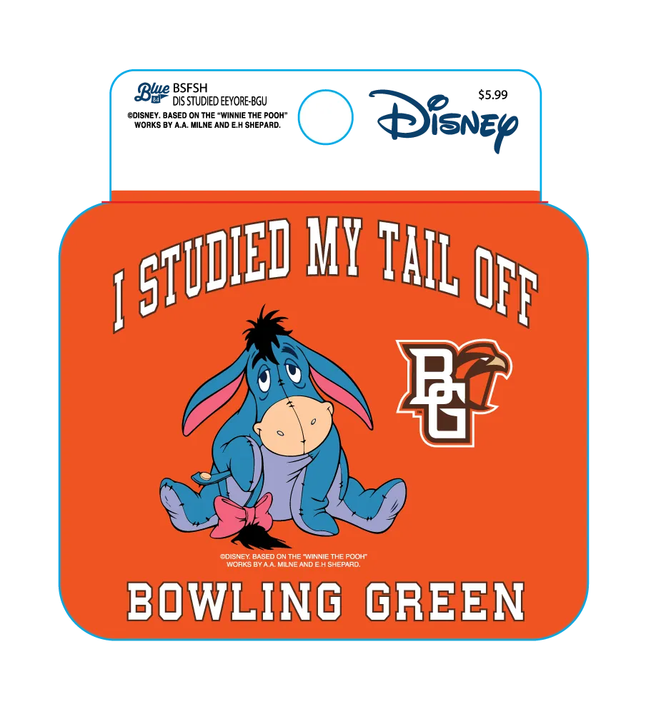 BGSU Disney Blue 84 Stickers