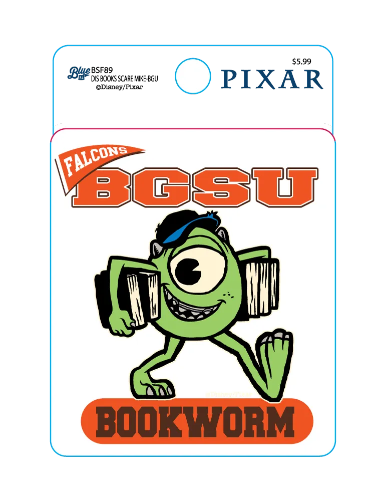 BGSU Disney Blue 84 Stickers
