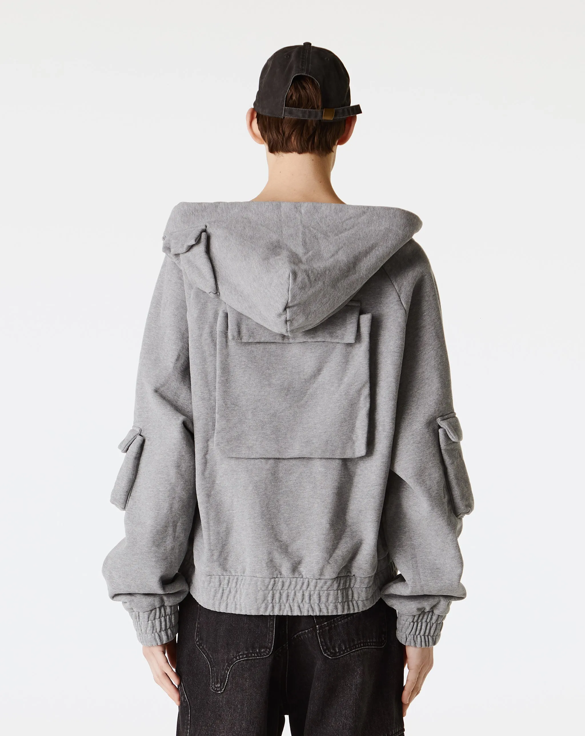 Cargo Zip Up Hoodie
