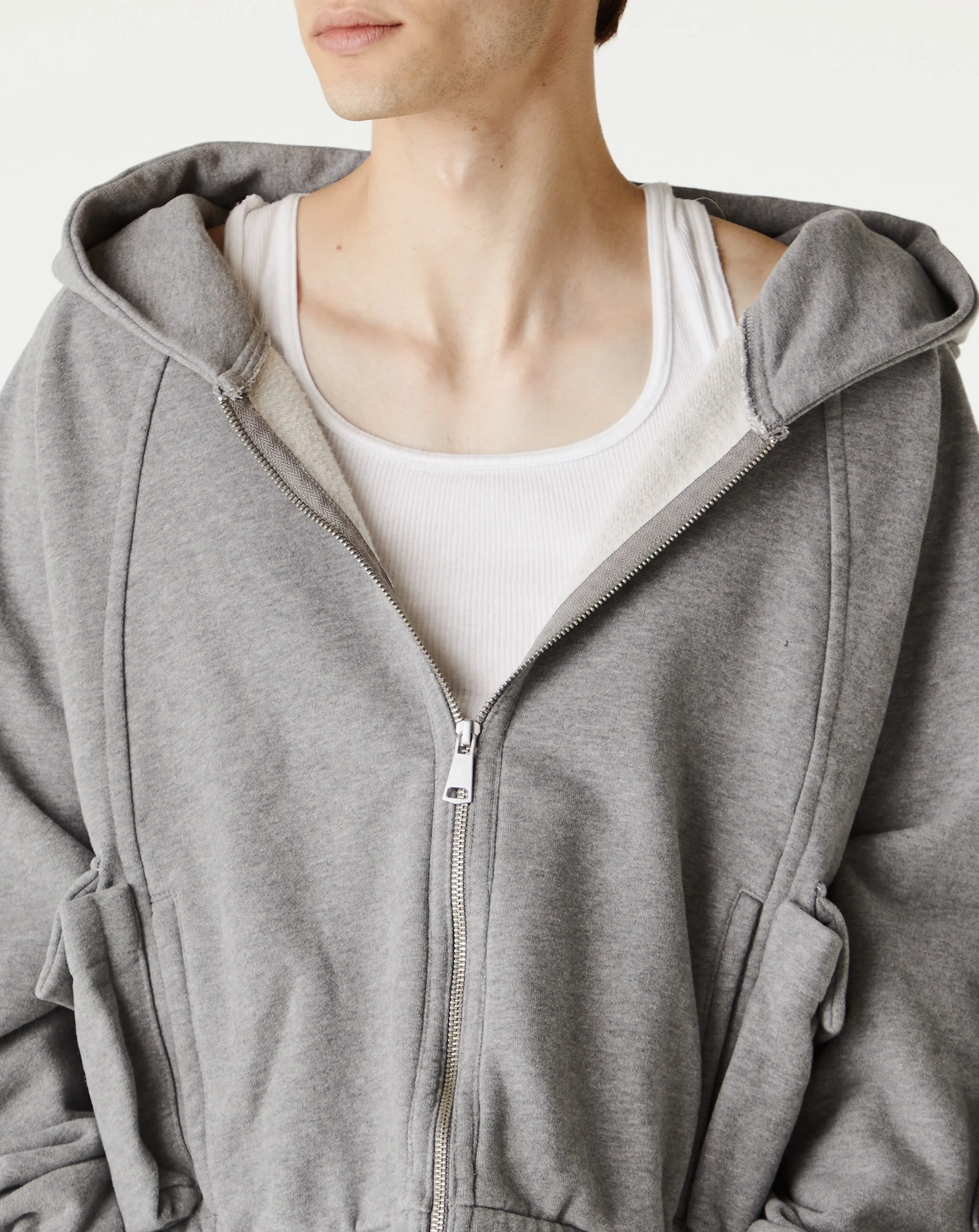 Cargo Zip Up Hoodie