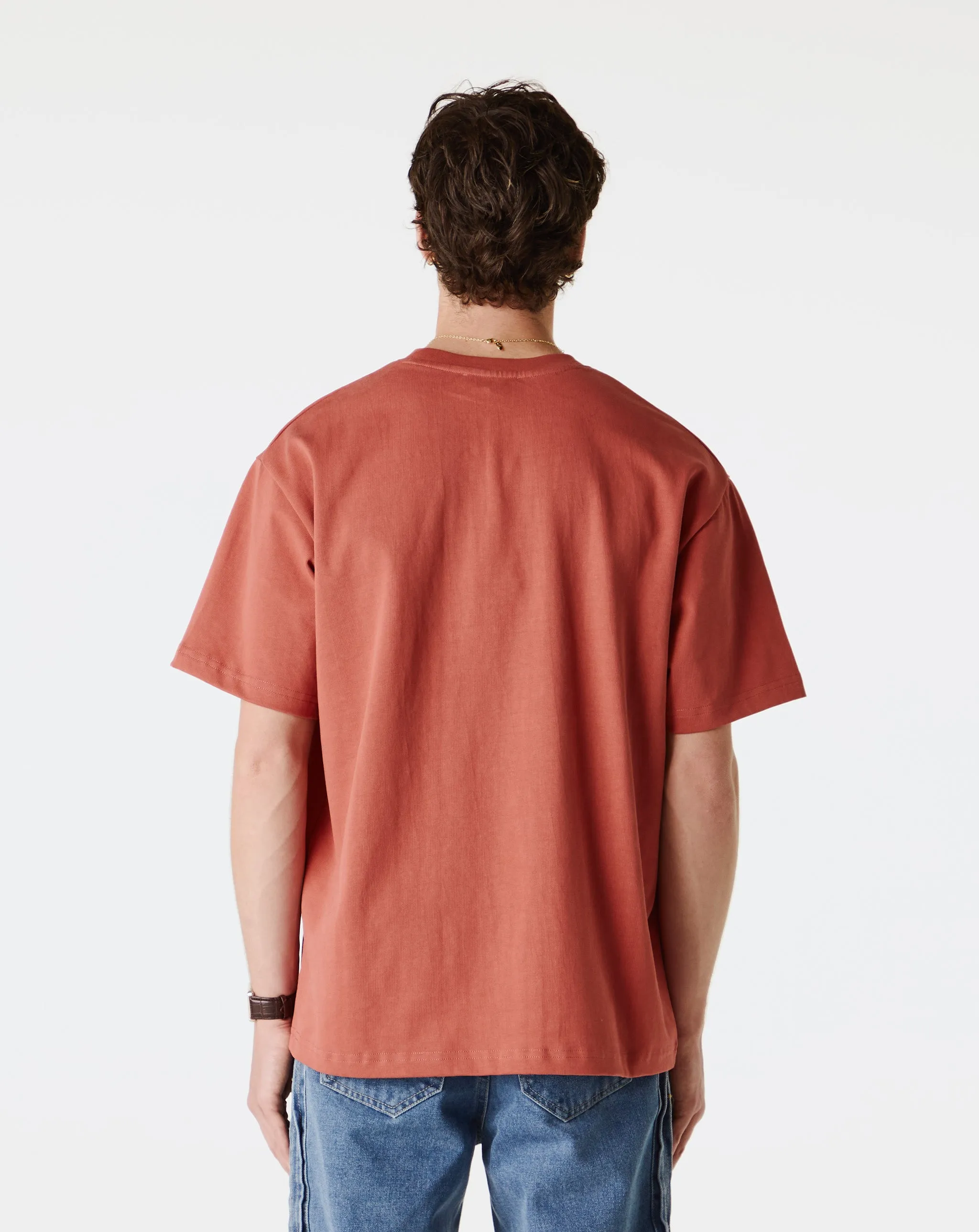 Ceci N'Est Pas Hand-Embroidered Scribble T-Shirt