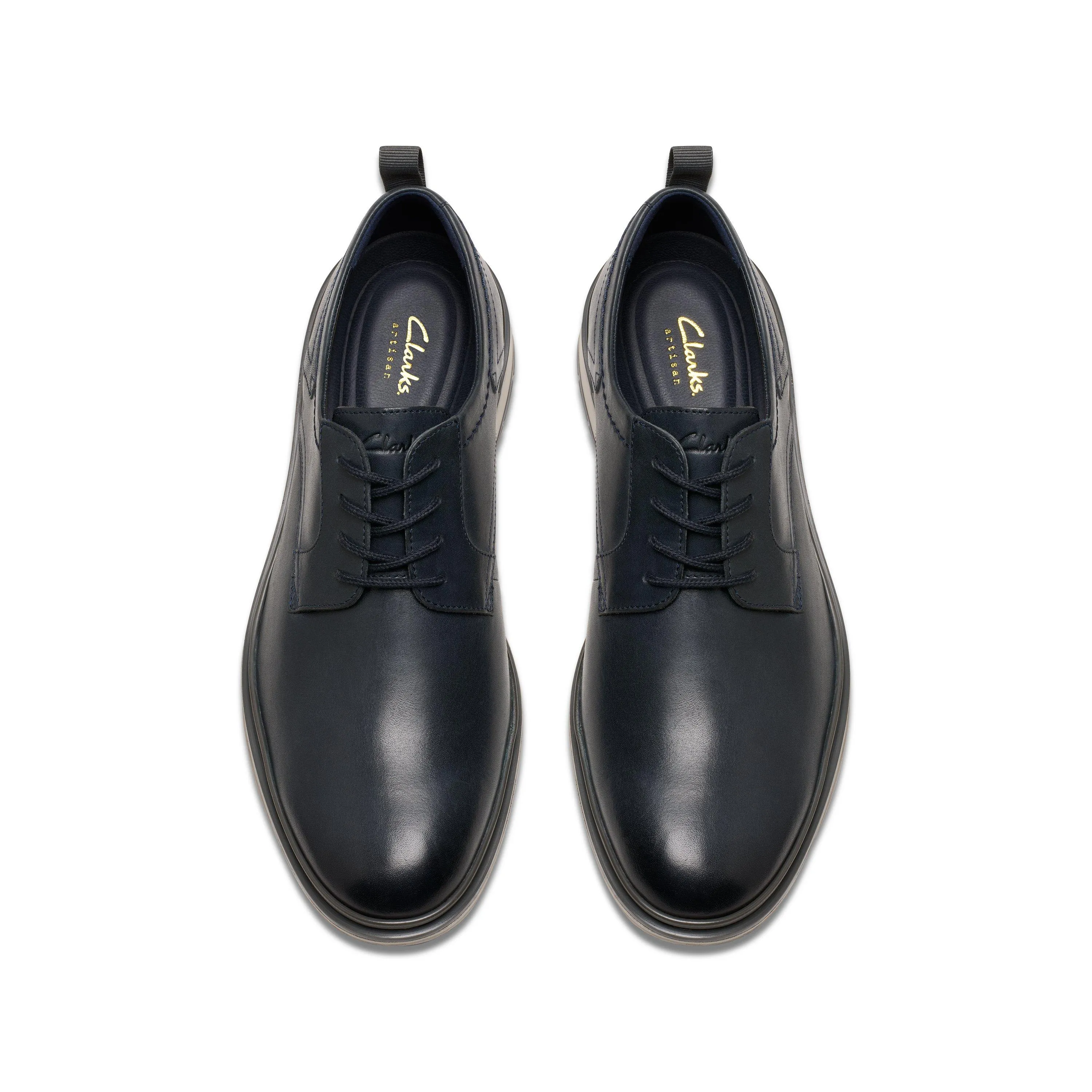 Clarks Chantry Lo in Blue Leather