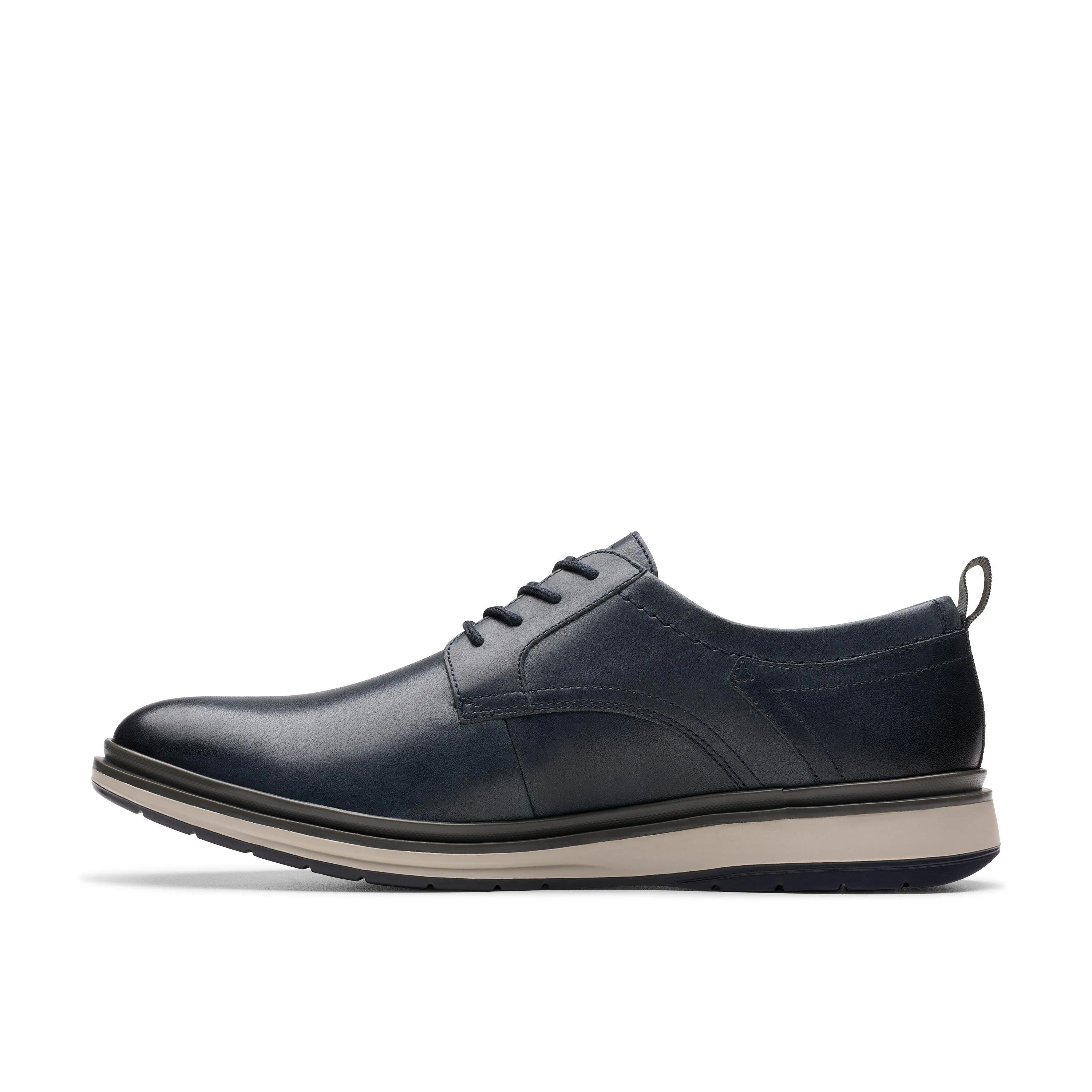 Clarks Chantry Lo in Blue Leather
