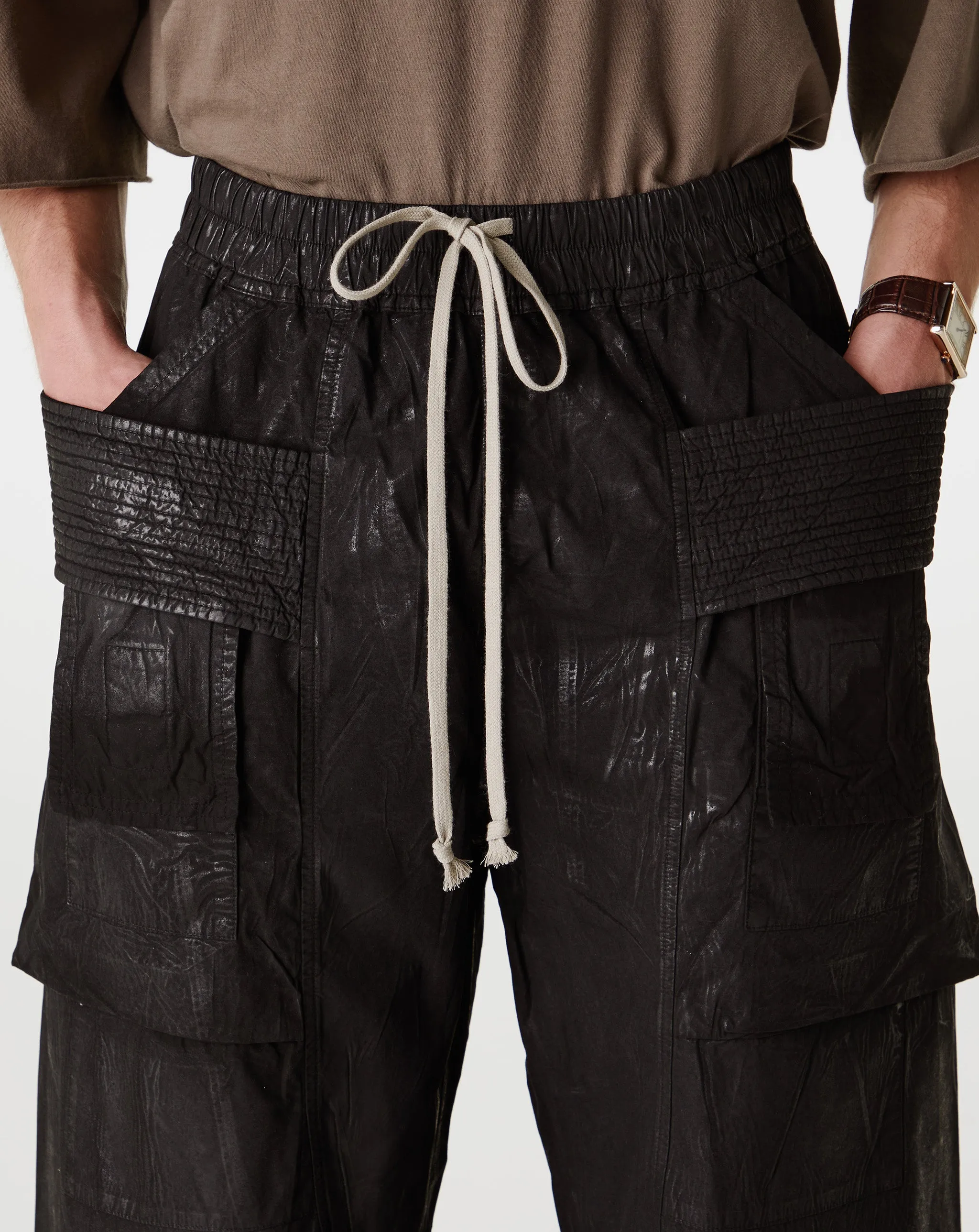 Creatch Wide Drawstring Cargo