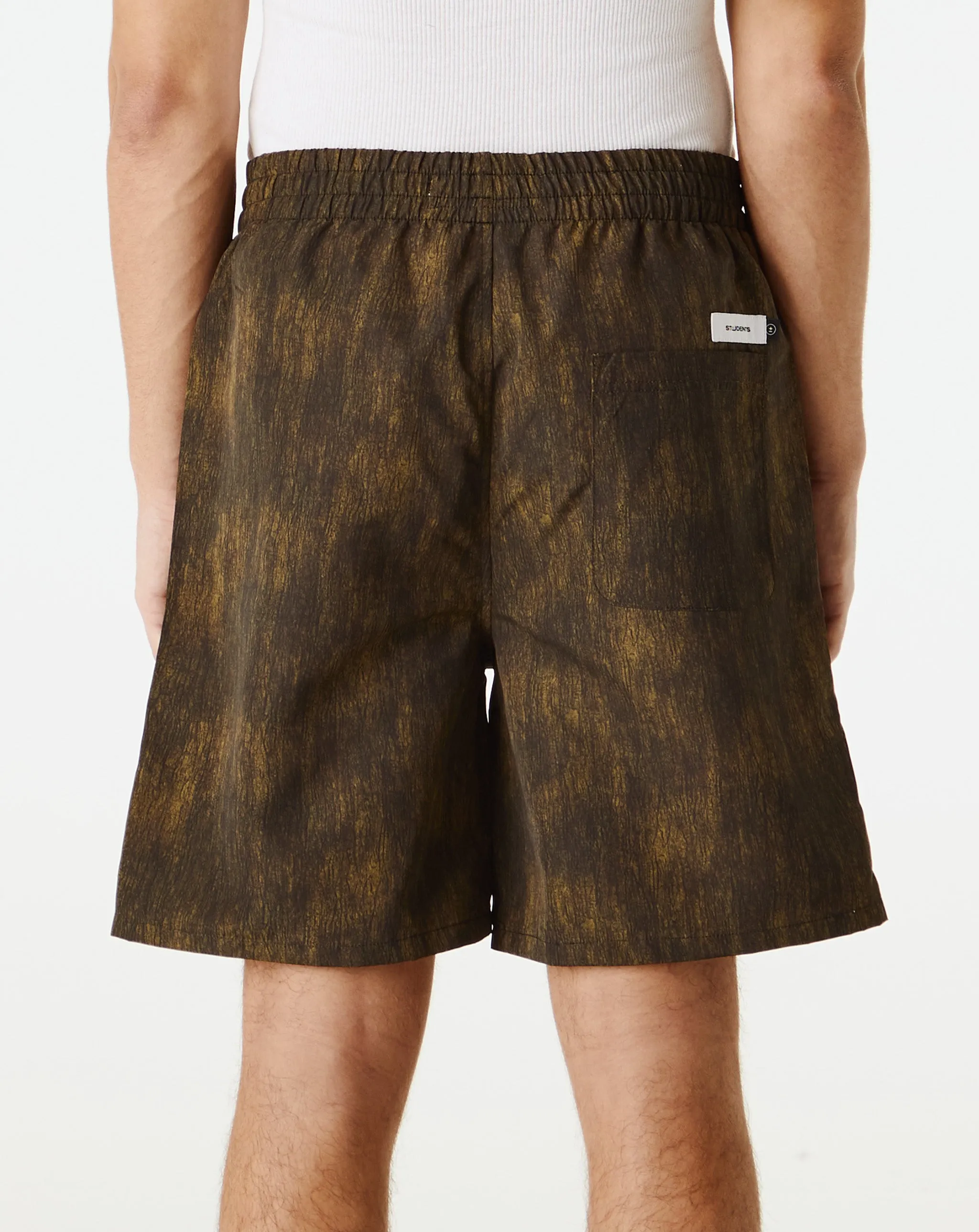 Ennis Nylon Camo Shorts