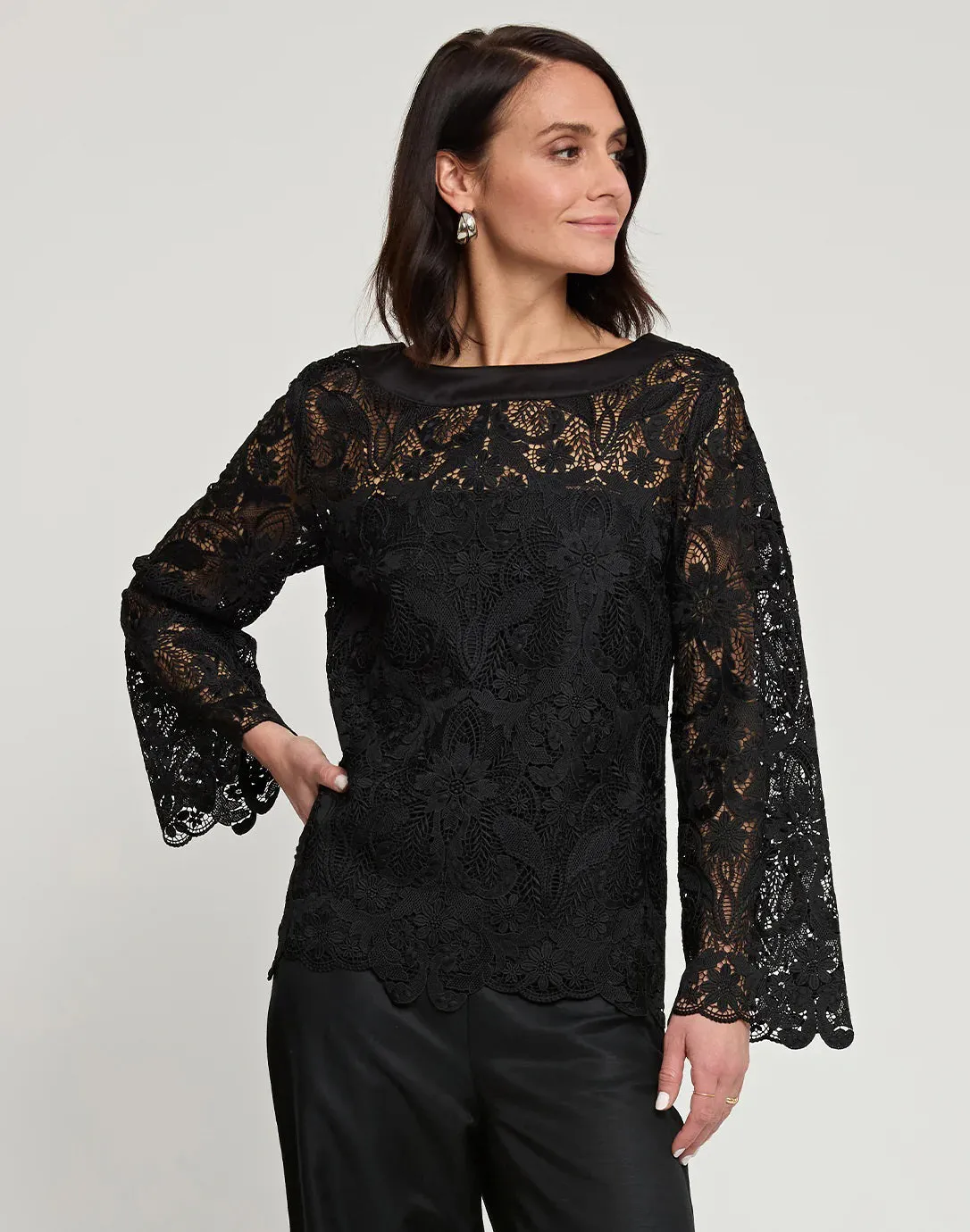 HINSON WU - BLAKELY LACE TOP