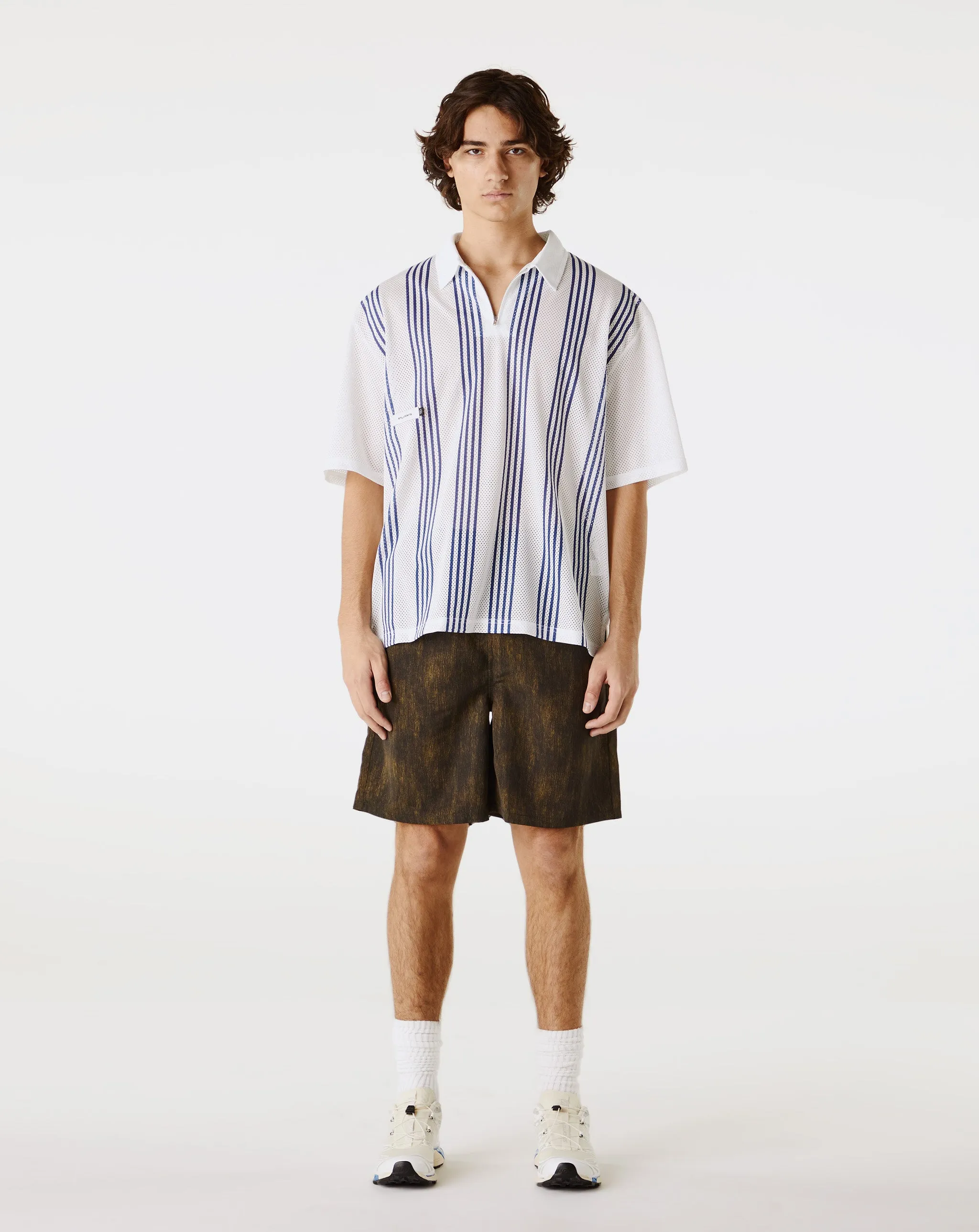 Howards Mesh Zip Polo
