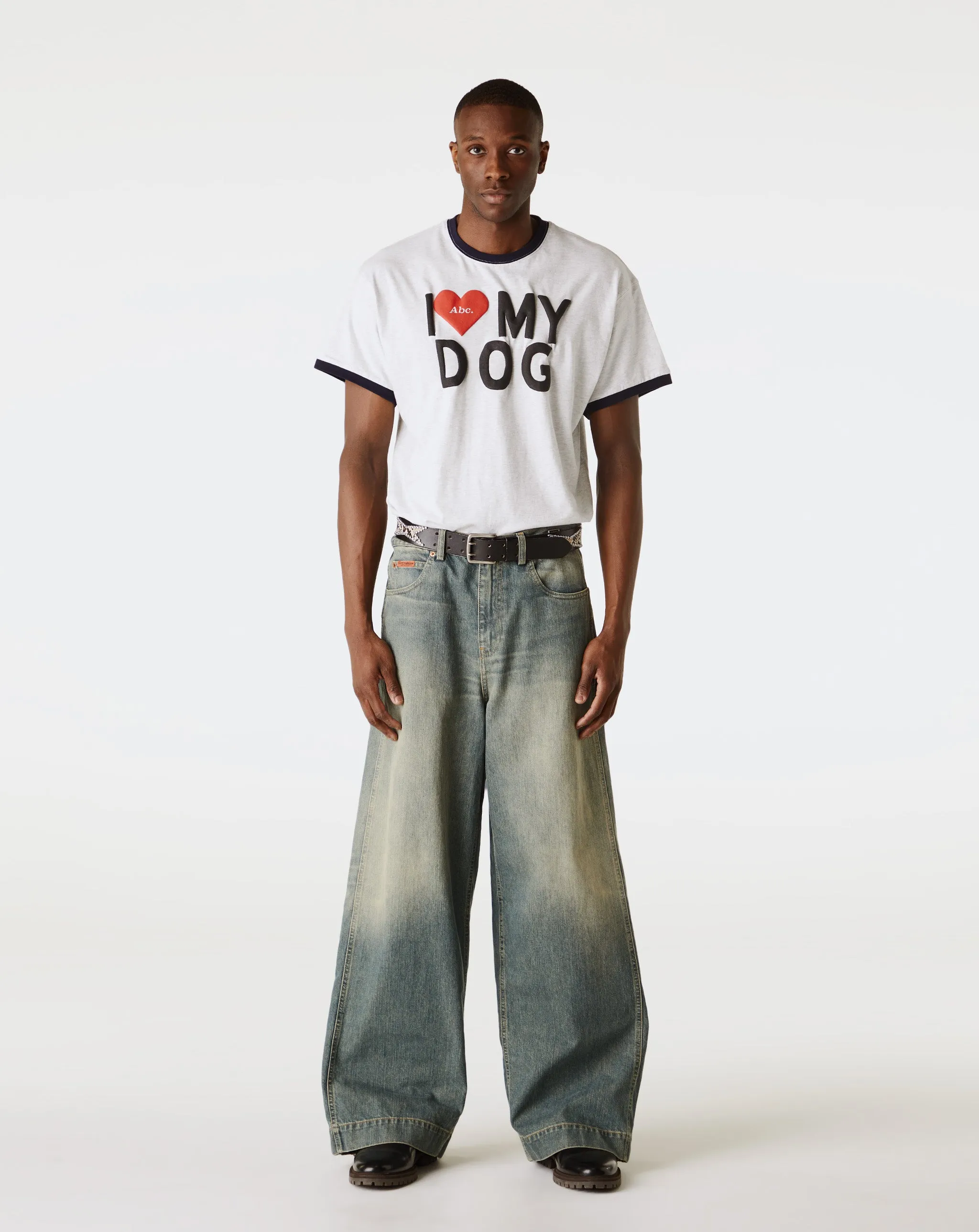I Love My Dog Ringer Shirt
