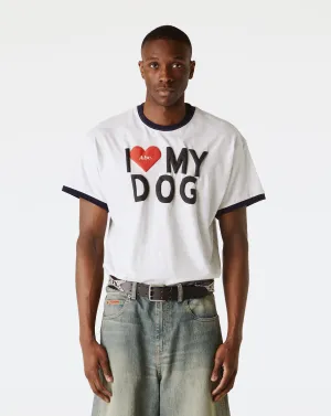 I Love My Dog Ringer Shirt