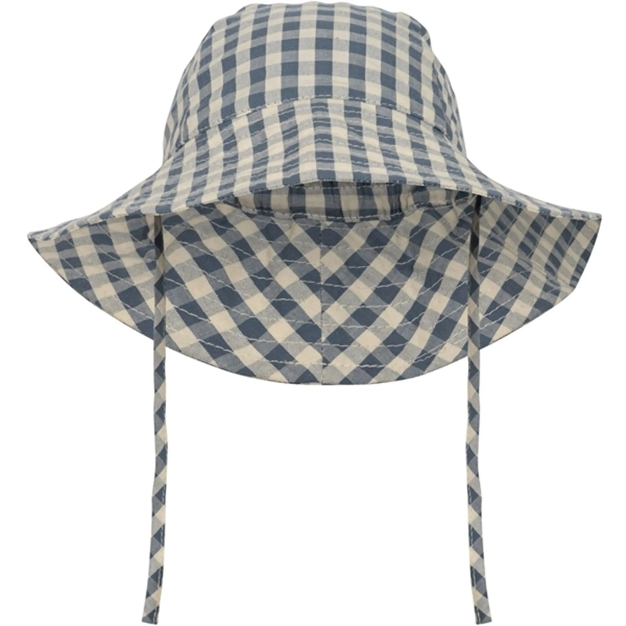 Konges Sljd Kim Sun Hat Captains Blue Check
