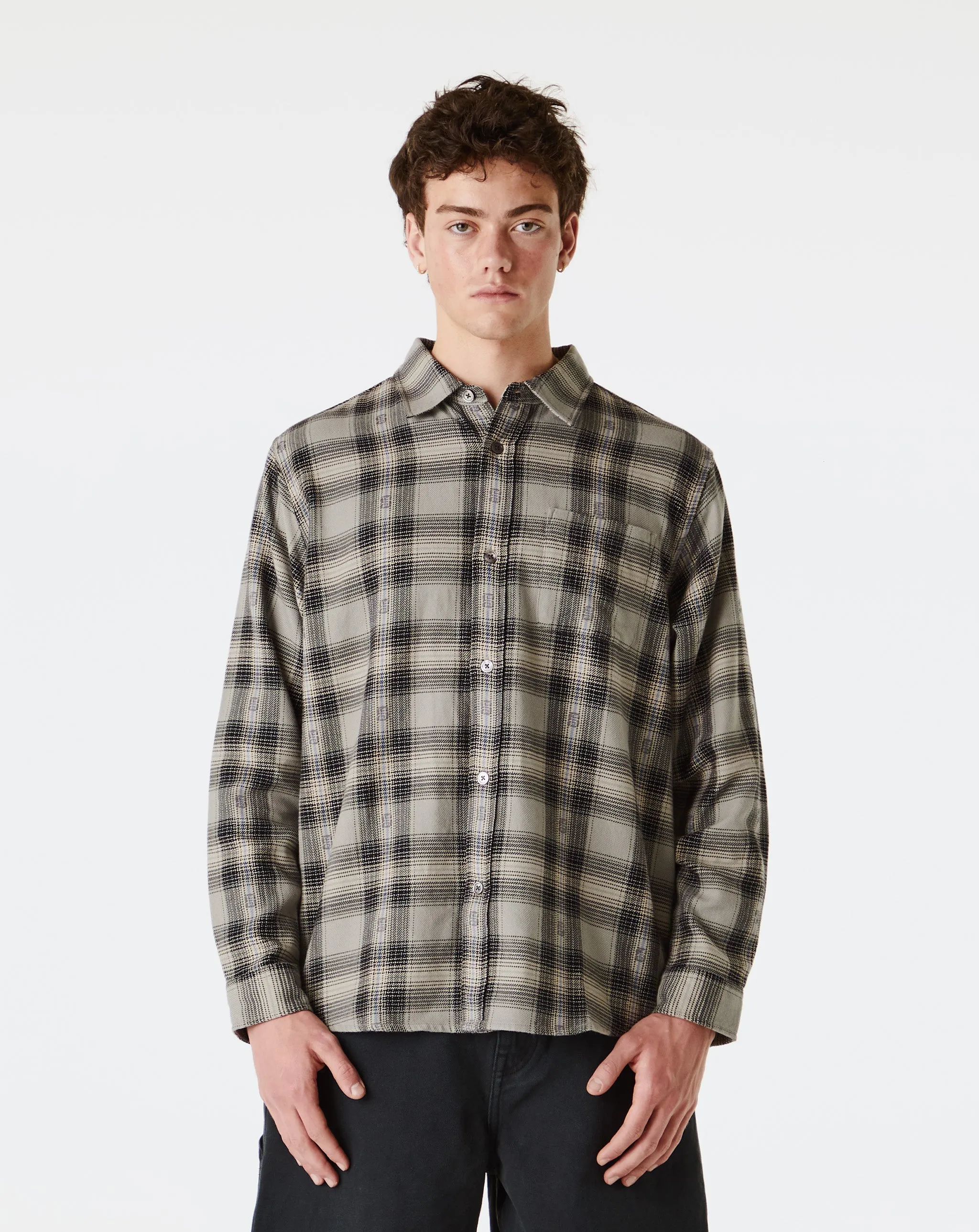 Motif Plaid Shirt