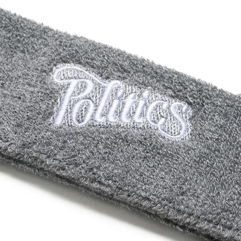Politics Headband - Grey