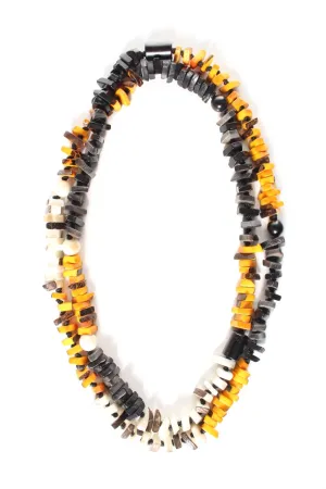 SEGMENTED bead necklace!