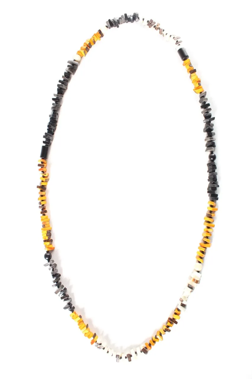 SEGMENTED bead necklace!