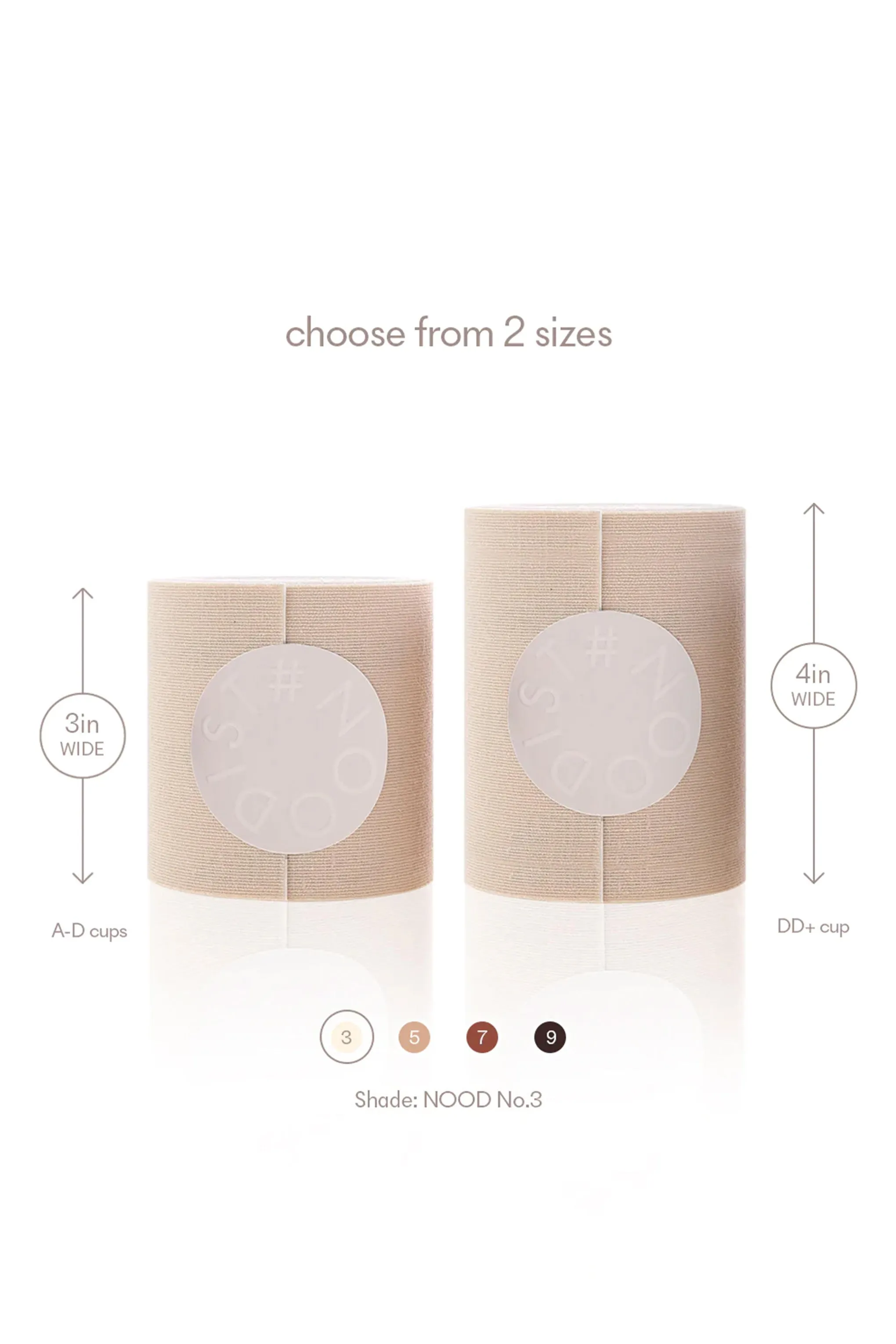 Shape Tape | NOOD Breast Tape No 3 4 inch Club L London