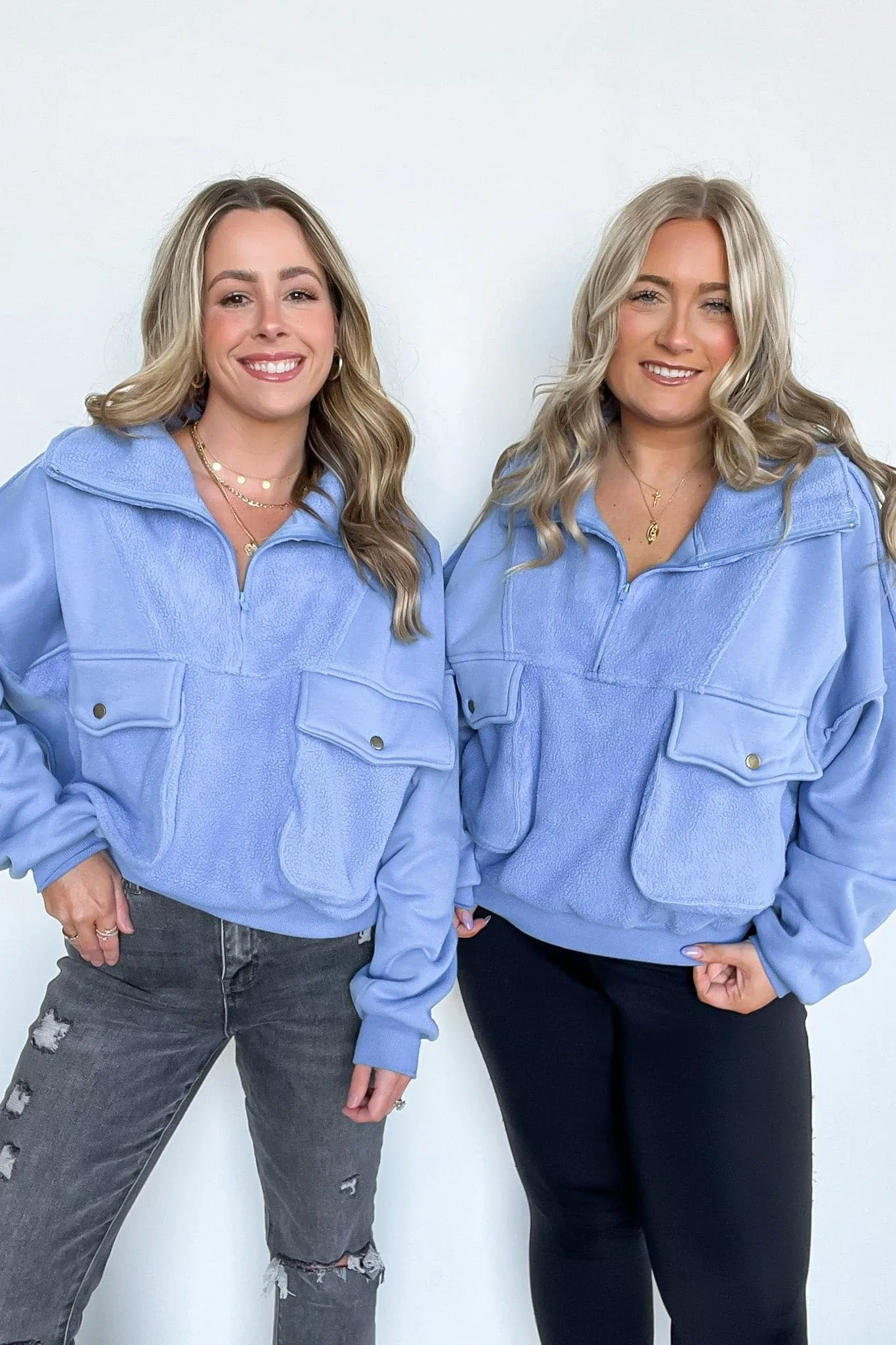 Sherlynn Slouchy Pocket Pullover - FINAL SALE