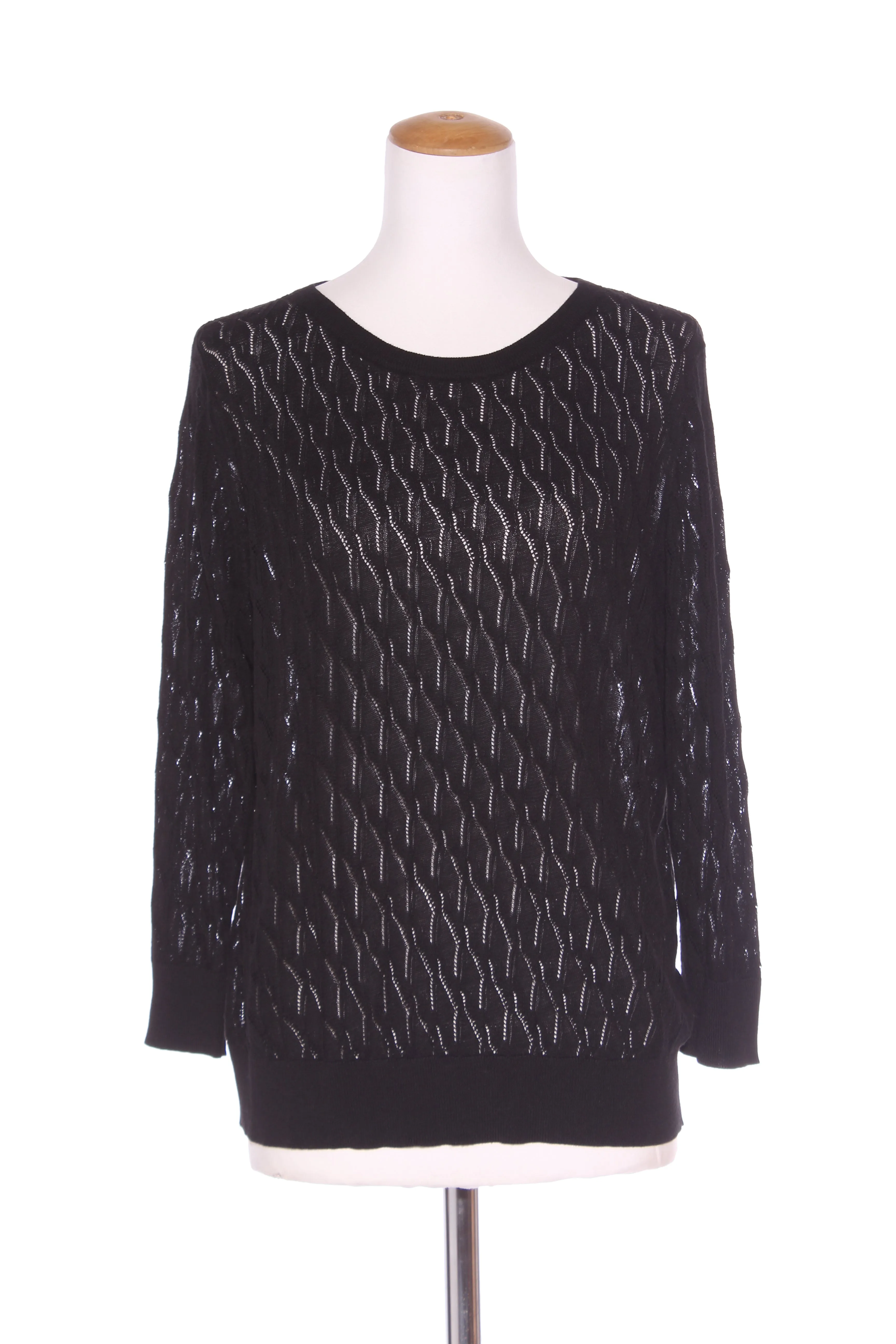 SILLS - Cotton/modal knit lace sweater! 14