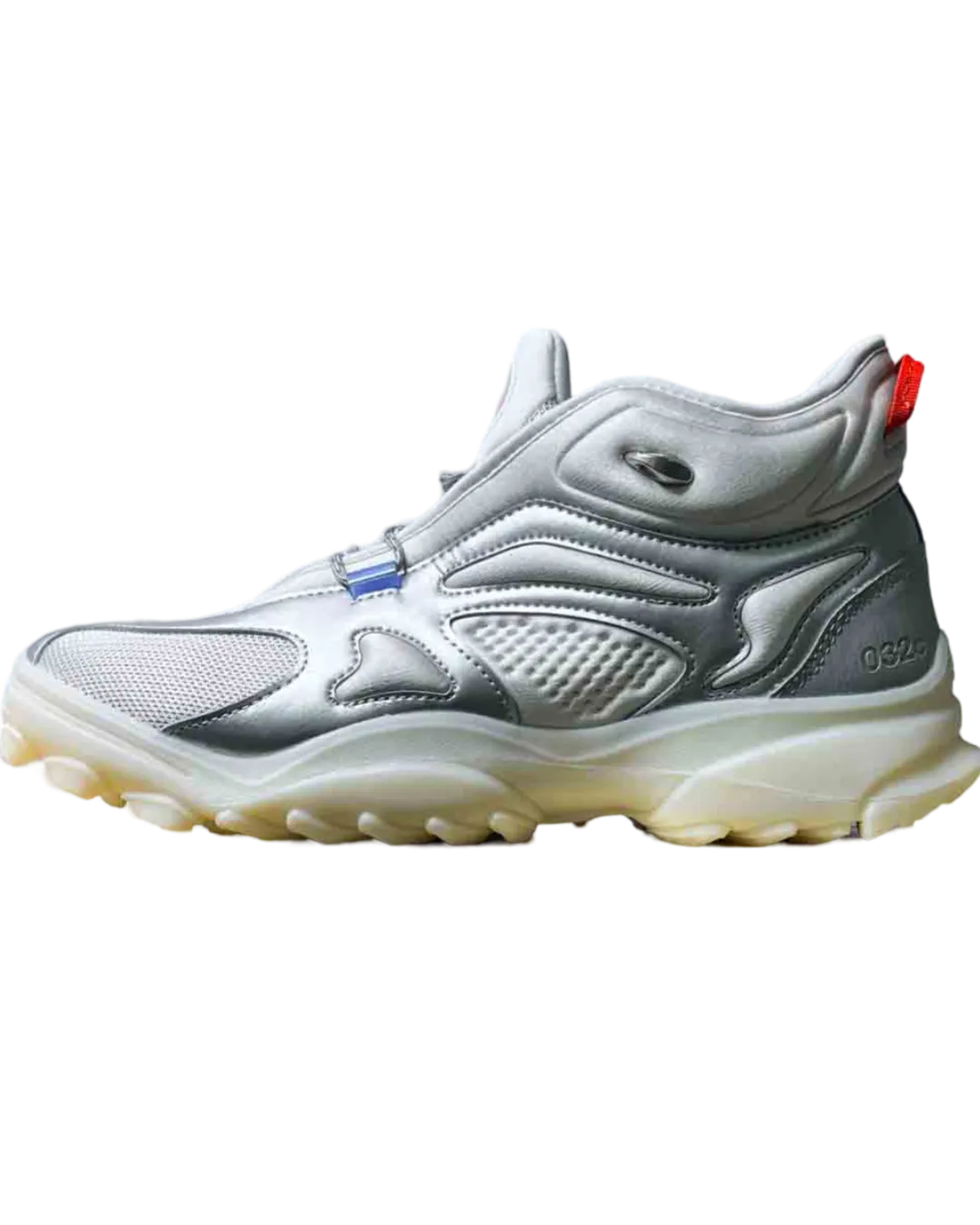 Size 39.5 | Adidas 032c Silver and White Sneakers