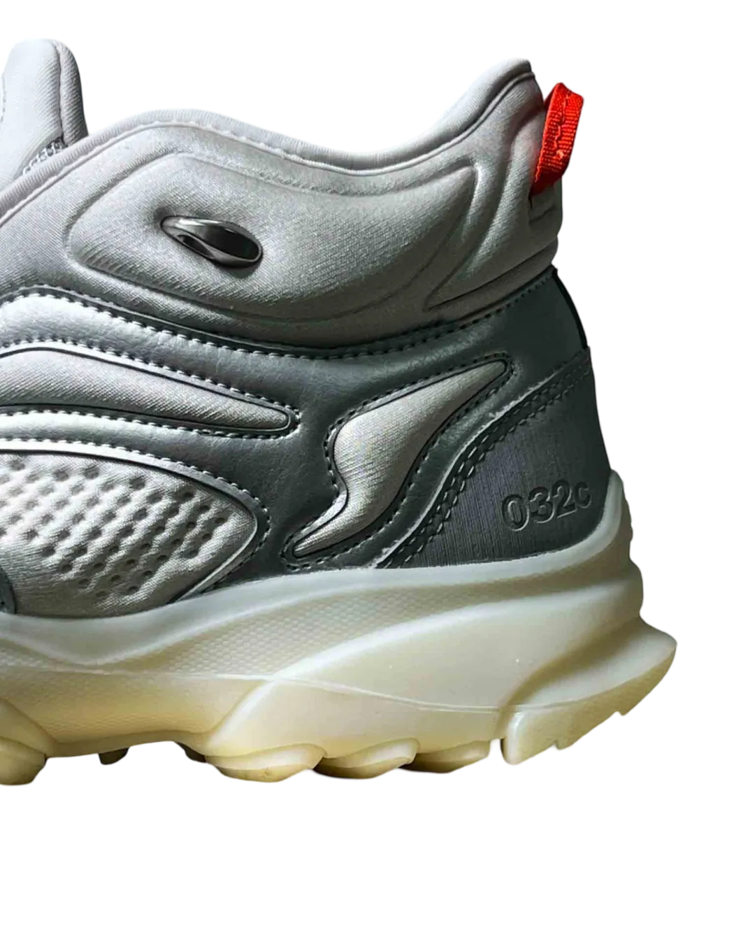 Size 39.5 | Adidas 032c Silver and White Sneakers