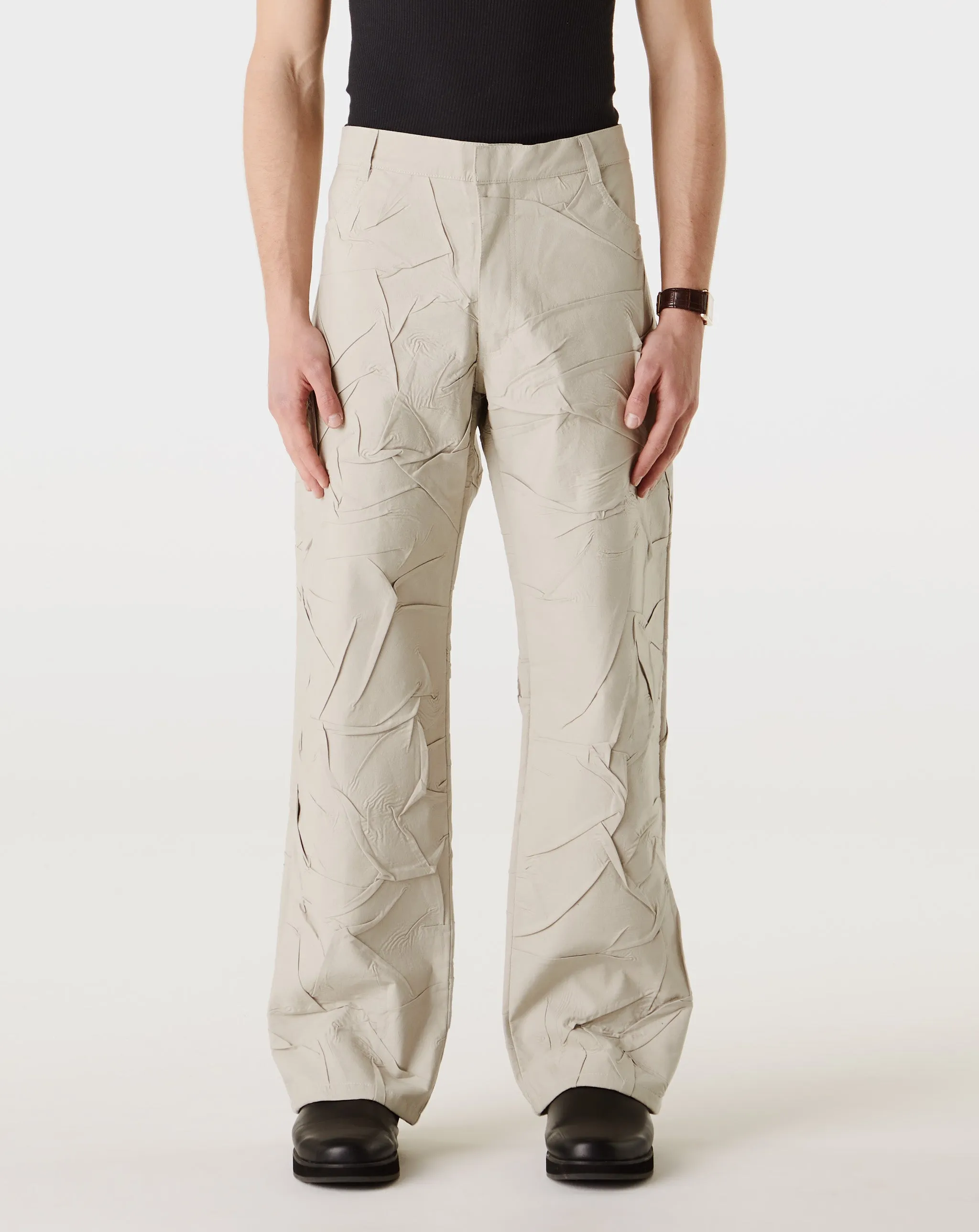 Wrinkled Trousers